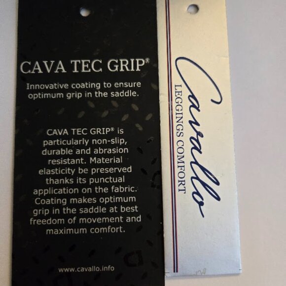 Cavallo full seat equestrian riding tights Navy USA size 30 - Picture 5 of 7